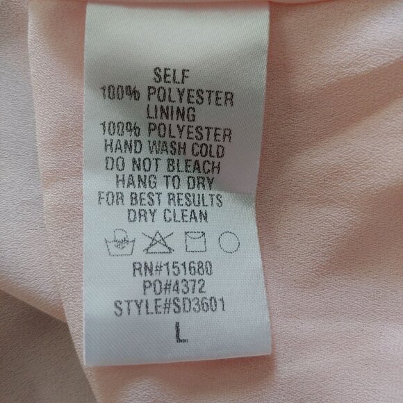 Storia Watercolor Feminine Girly Babydoll Ruffle Tiered Soft Girl Mini Dress L - Picture 13 of 14